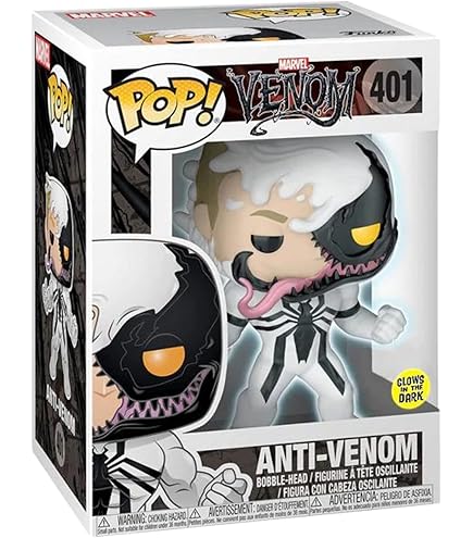 Amazon.com: Funko Pop! Marvel Agent Anti Venom Chase Exclusive